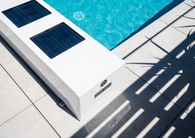 Solar powered pool cover from Aqua Technics